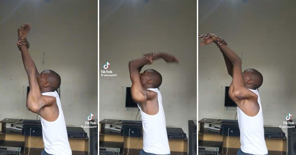 A Zambian dancer wowed the internet with weir arm contortions