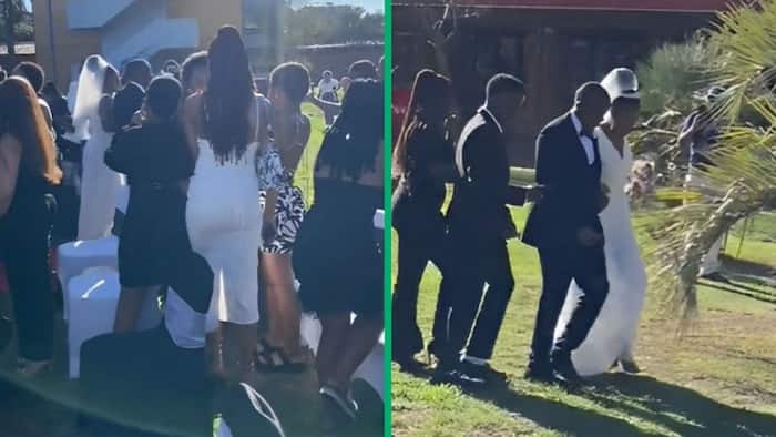 TikTok video of students' University of Cape Town residence wedding leaves SA floored by young love