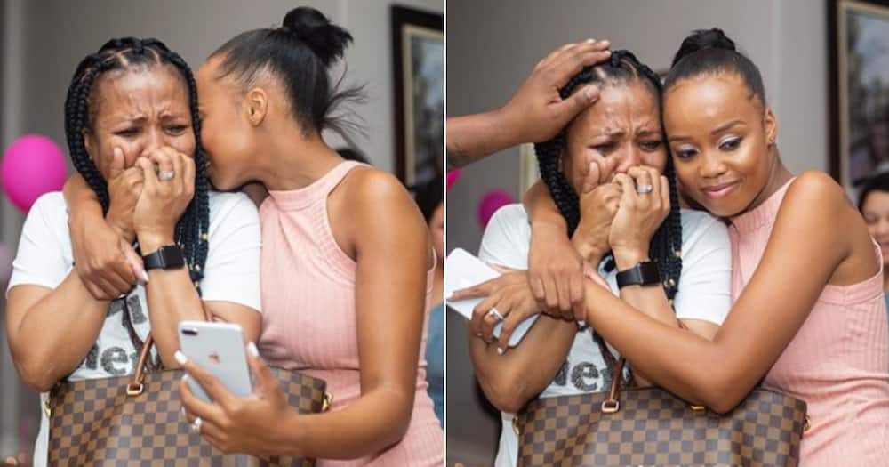 Ntando Duma surprises momma for her birthday and give fans the feels