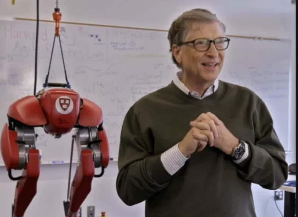 Bill Gates proudly wears a $70 Casio watch