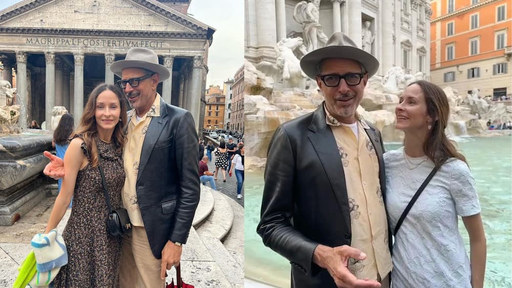Jeff with wife Emilie on vacation in Rome
