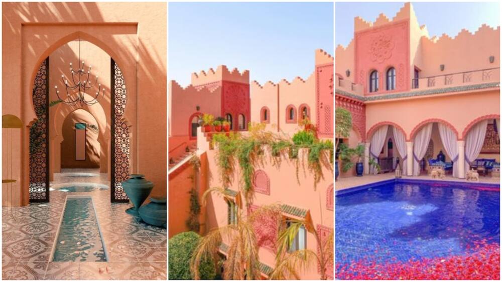 Beautiful architectural design in Morocco makes people who to visit the country