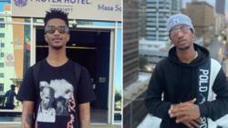 Emtee gives away money to a fan, Mzansi lauds rapper's heartwarming gesture "Wow, That is so nice"