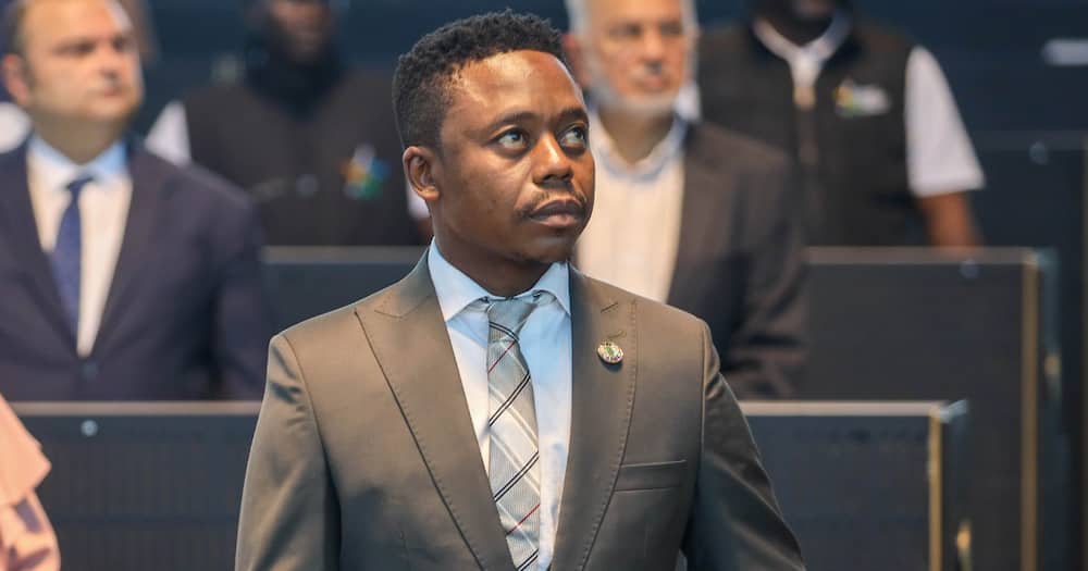 Al Jama-ah's Thapelo Amad has officially been sworn in as the Executive Mayor of the City of Johannesburg on January 30, 2023 in Johannesburg, South Africa.
