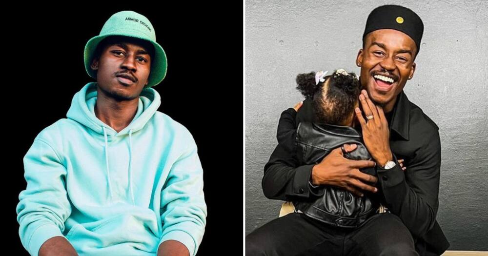 Hungani Ndlovu inked his daughter's name on his leg Hungani Ndlovu inked his daughter's name on his leg