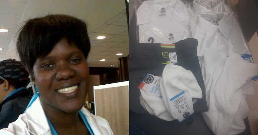 Grateful Lady Thanks Kind Stranger Who Paid for Son's School Clothes