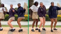 3 High school girls rock TikTok with their dance moves: South Africans clap for the Rainbow Nation
