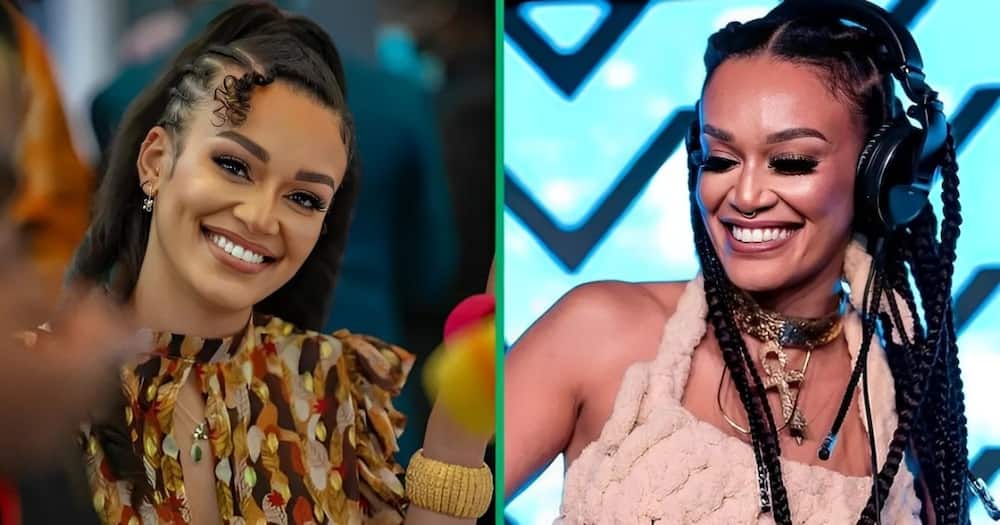 Pearl Thusi was gifted money by her fans.