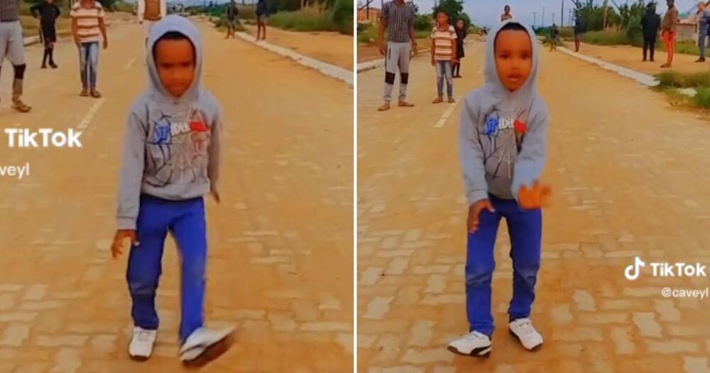 Young TikTok star Cavey Ledwaba impresses with viral dance