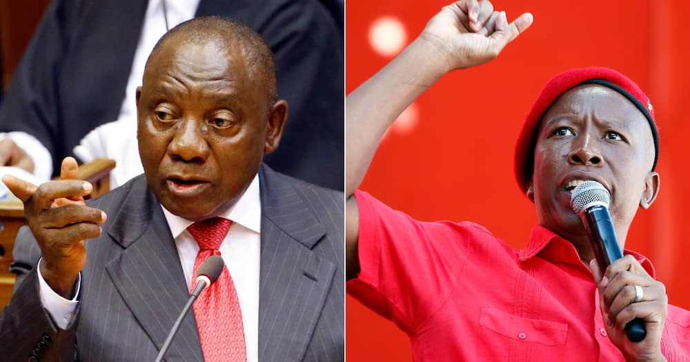 President Cyril Ramaphosa Defends Sahpra After EFF March ...