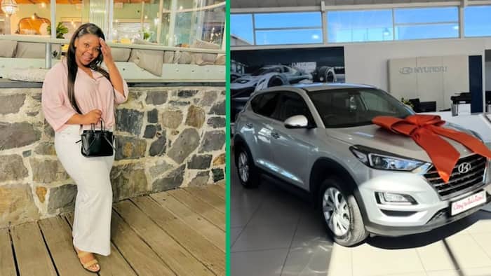 South African woman celebrates acquisition of Hyundai Tucson in TikTok video