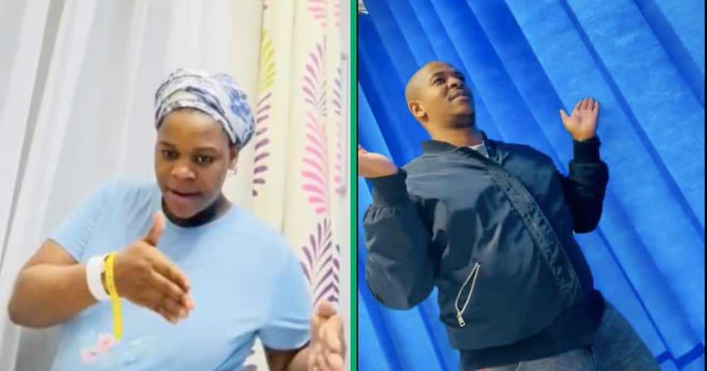 These parents are excited to be having their baby and danced in the labour ward