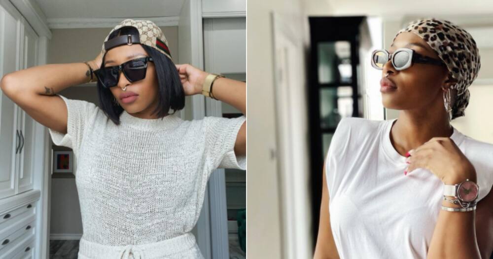 DJ Zinhle shares sweet snaps with her baby girl Kairo Forbes