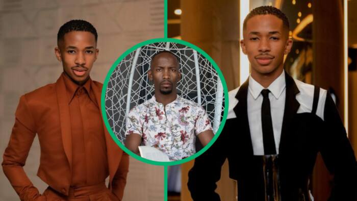 Lasizwe's brother Lungile gets emotional as the star surprises him with birthday gift