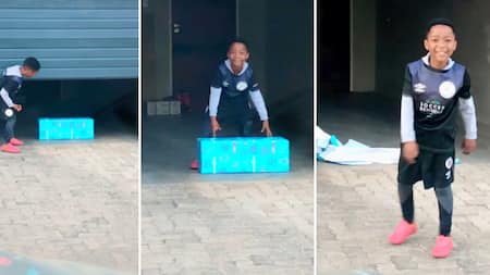 Famous South African musician Lin Dough surprises son with a hoverboard, sets the hearts of Mzansi alight