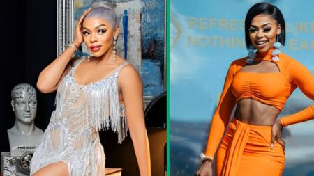 Khosi Twala stuns on the red carpet at the South African Fashion Week Launch Party
