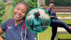 Young woman's inspiring quest to become a doctor leaves Mzansi in awe