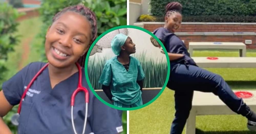 Young lady shares her journey of becoming a doctor.