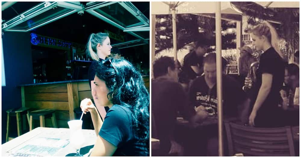 Bartender given 100% tip after couple is refused service from waitress