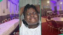 Couple sad as many guests fail to come for their wedding after spending over R500,000, video shows empty venue