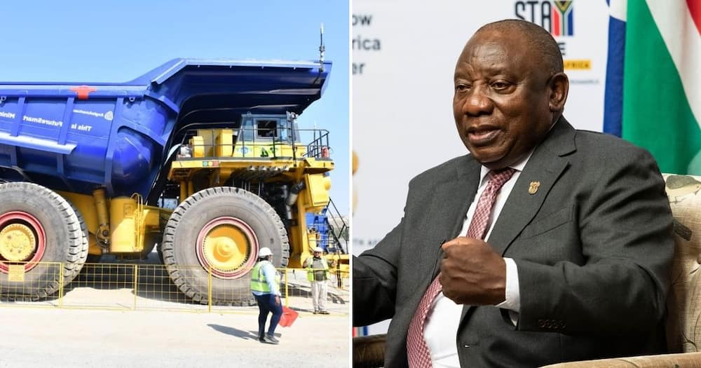 Anglo American, unveils, hydrogen-powered truch, nuGen, Limpopo, President Cyril Ramaphosa speech