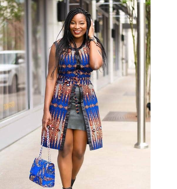 simple kitenge dress