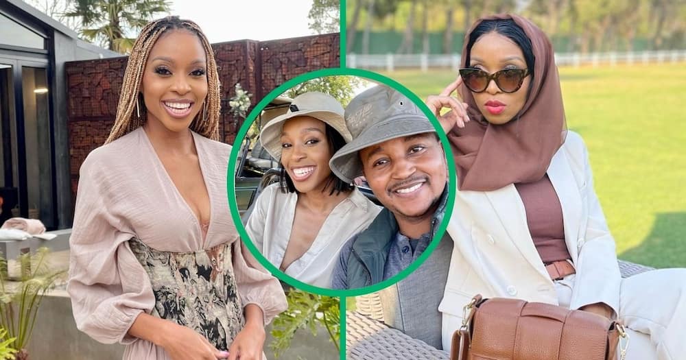 Thato Mosehle celebrates her first wedding anniversary with her husband