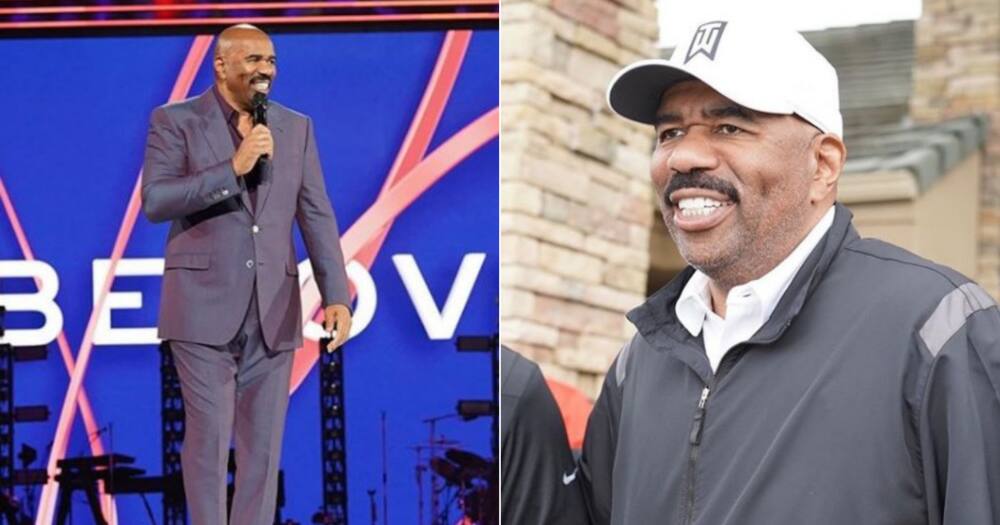 Steve Harvey gets taught XiTsonga on Family Feud: The people love it