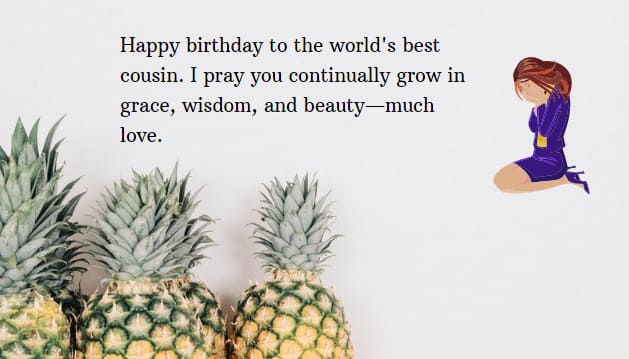 100 Best Funny Cute And Belated Happy Birthday Cousin Messages Wishes And Quotes With Images