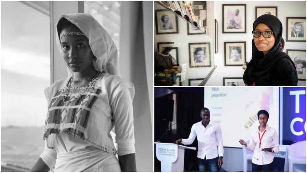 Nigerian lady bags first class from 2 top foreign schools, builds app