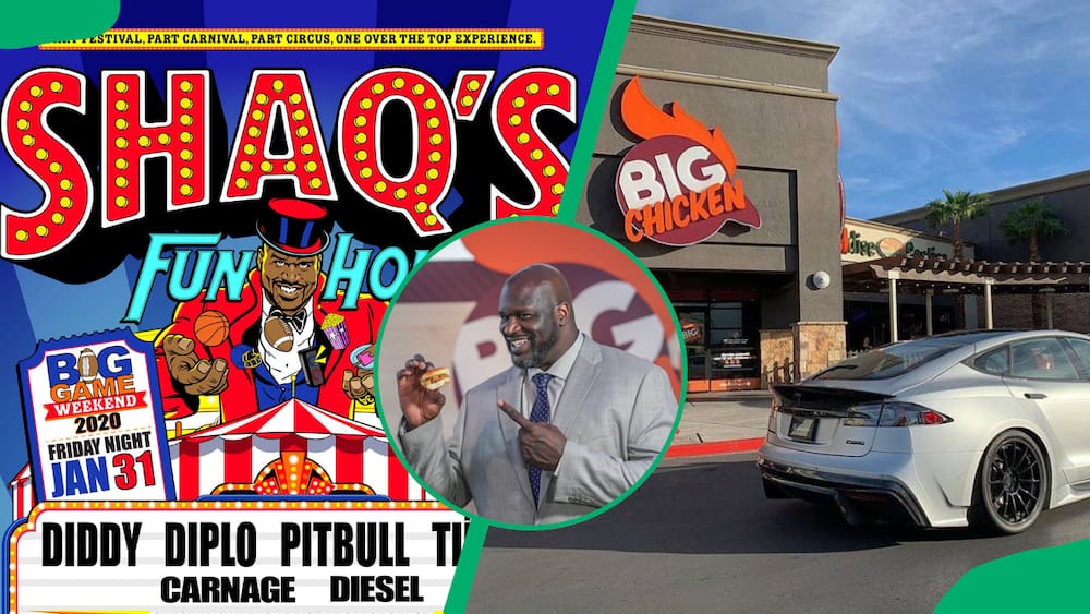 Shaq and a few of his brands