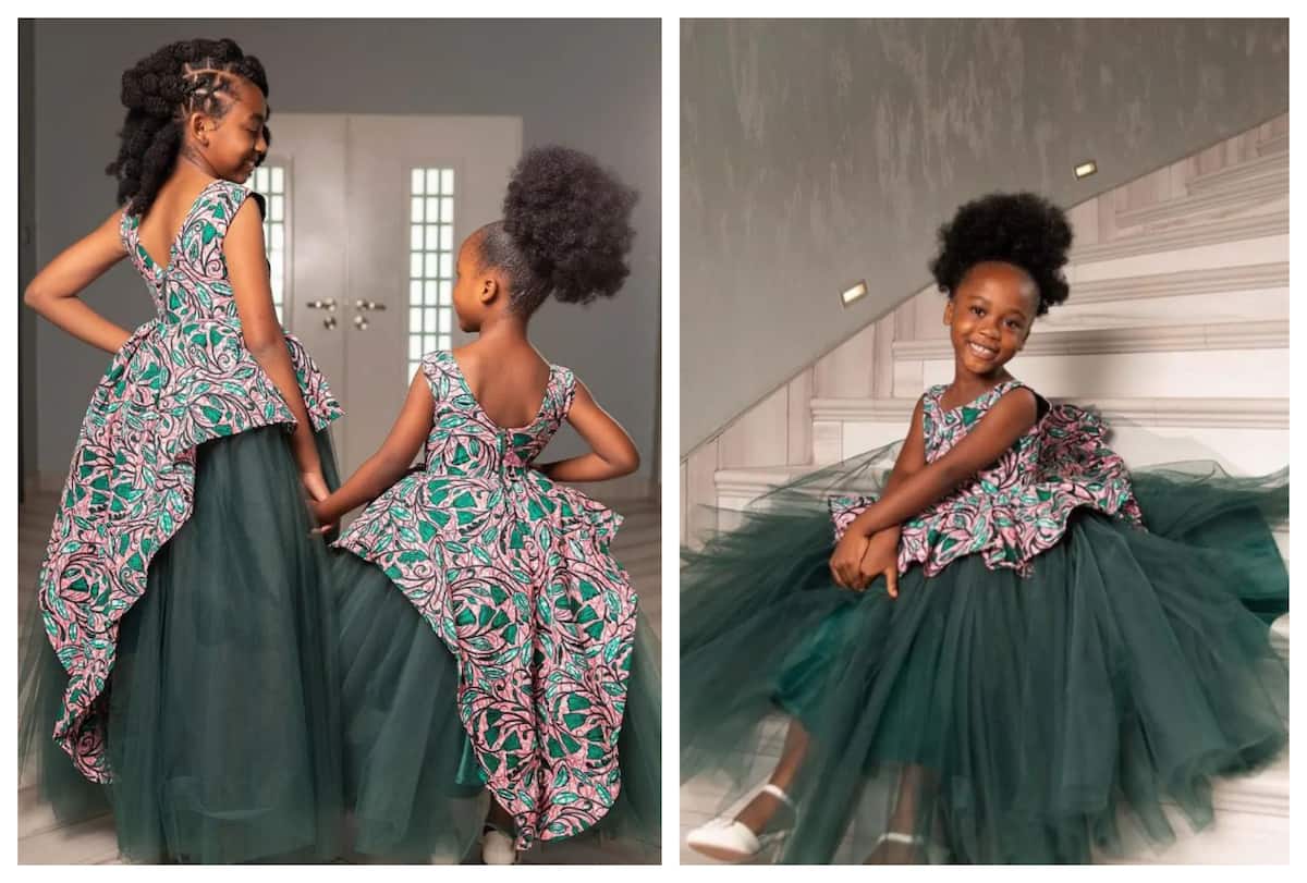 Pictures of Ankara Dresses for Children 2020 | iDONSABI | African kids  clothes, Dress for girl child, Kids gown
