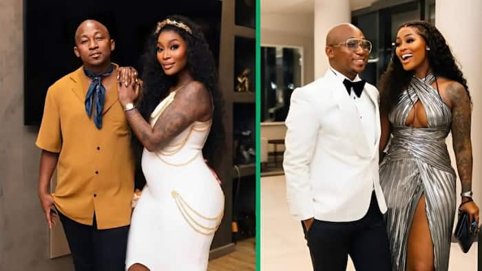 Lamiez Holworthy and hubby Khuli Chana serve couple goals with latest picture