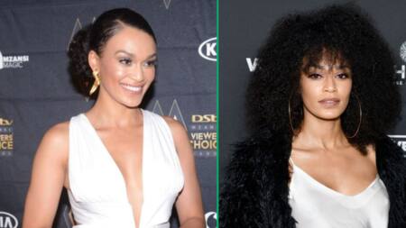 Pearl Thusi leaves nothing to the imagination in skimpy green outfit, SA reacts: "Midlife crisis"