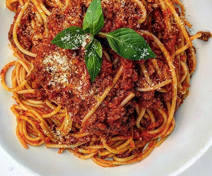 South African spaghetti bolognese