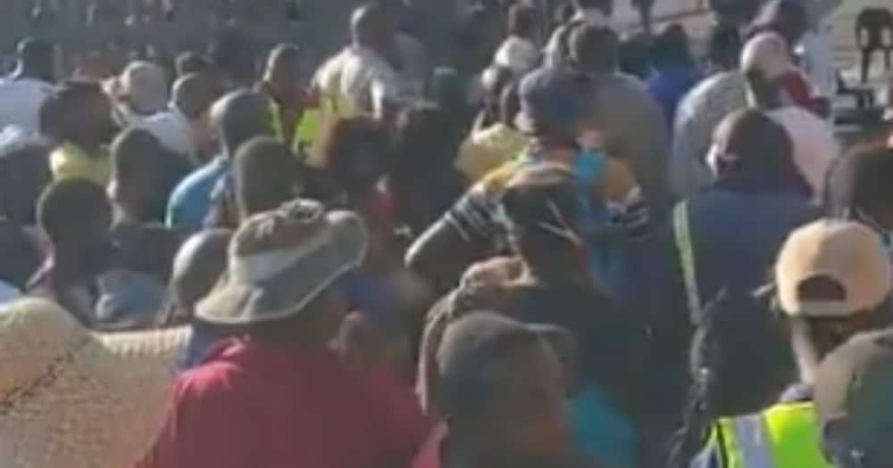 Clips show scores of Zim nationals flock into SA via Beitbridge border