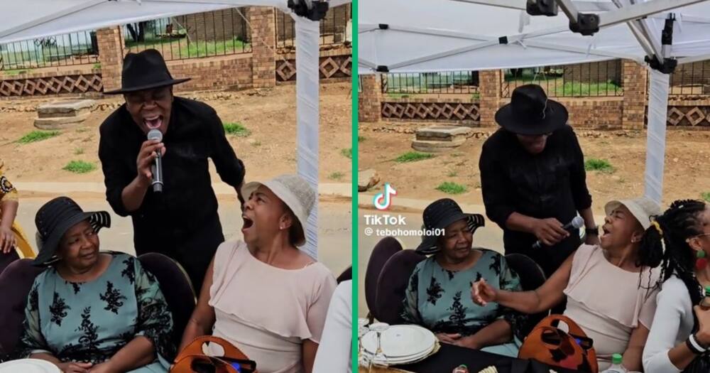 A matured woman wowed Mzansi with her vocal abilities