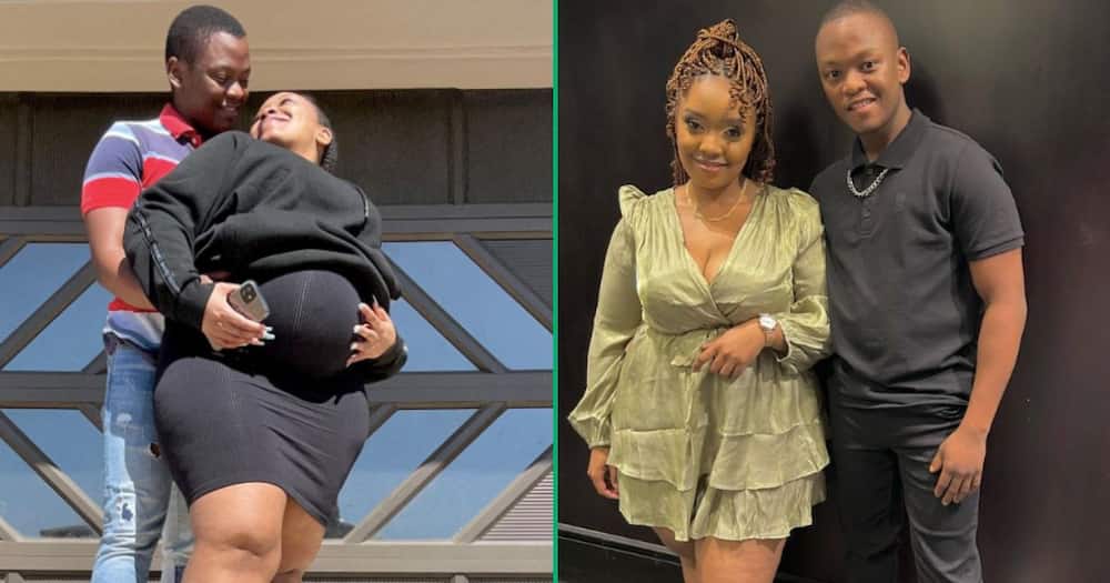 Mpumelelo mseleku and Vuyokazi Nciweni reveal their baby's gender