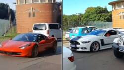 Lives of the rich: Mzansi reacts to viral video of parents' whips at prestigious Durban school