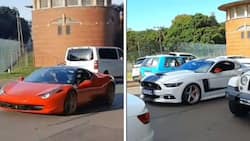 Lives of the rich: Mzansi reacts to viral video of parents' whips at prestigious Durban school