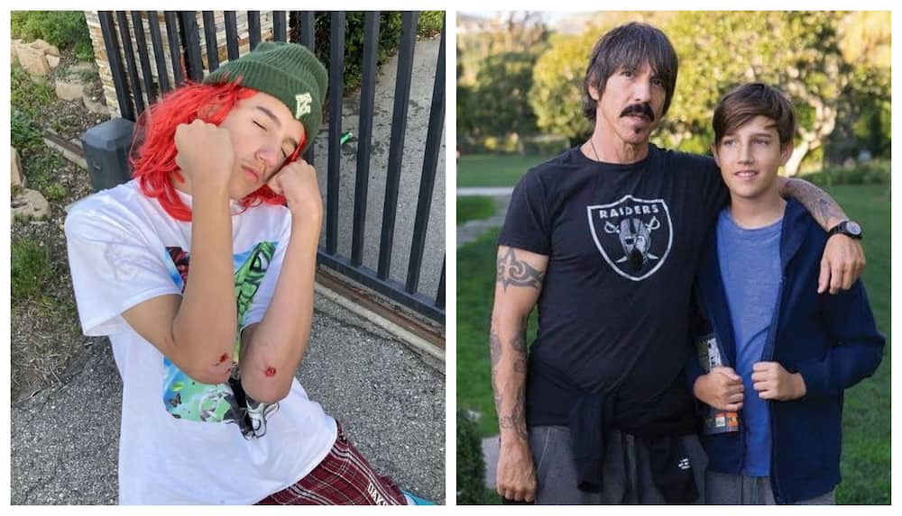 Does Anthony Kiedis have a child?