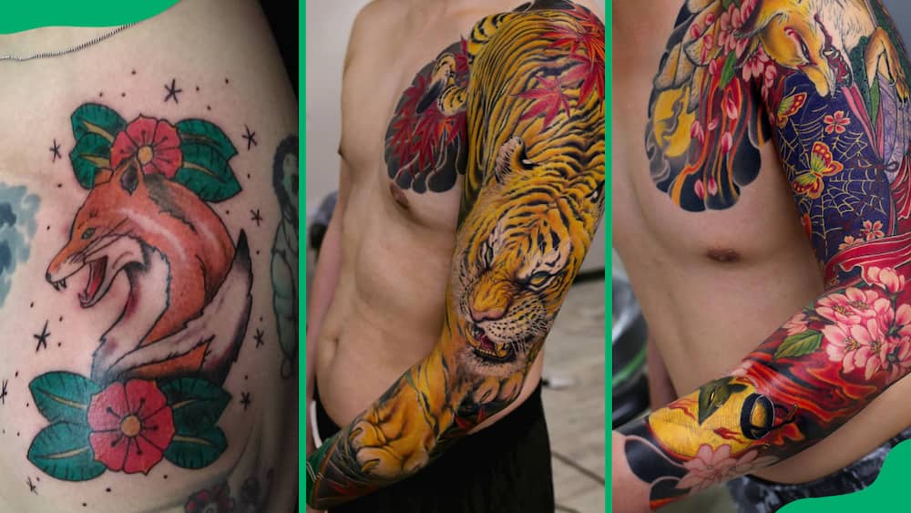 Animal shoulder tattoos