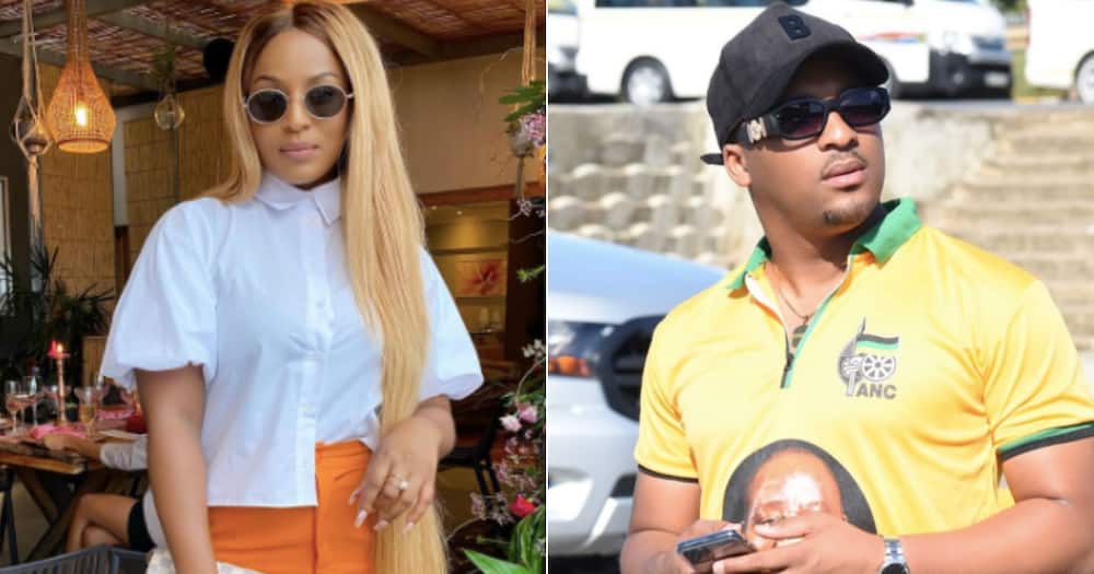 Jessica Nkosi sends a birthday shout out to her baby daddy TK Dlamini