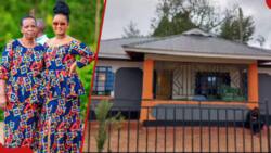 Hardworking Kenyan lady grateful to God for enabling her to build beautiful house for her mum
