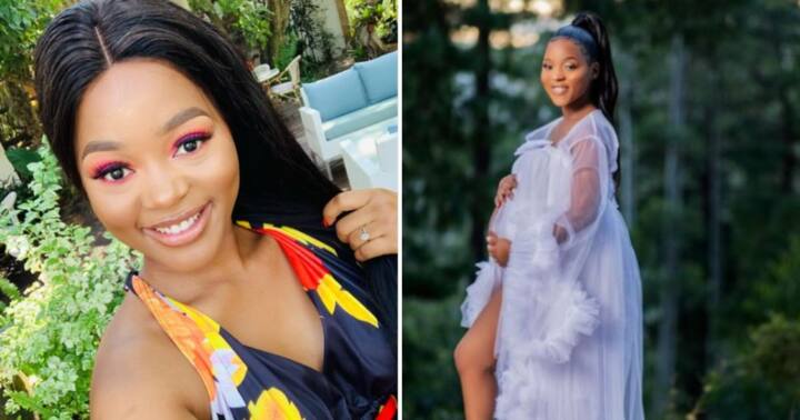 Mzansi in Awe as Expectant Mum Shares Pics and Beautiful Message to ...