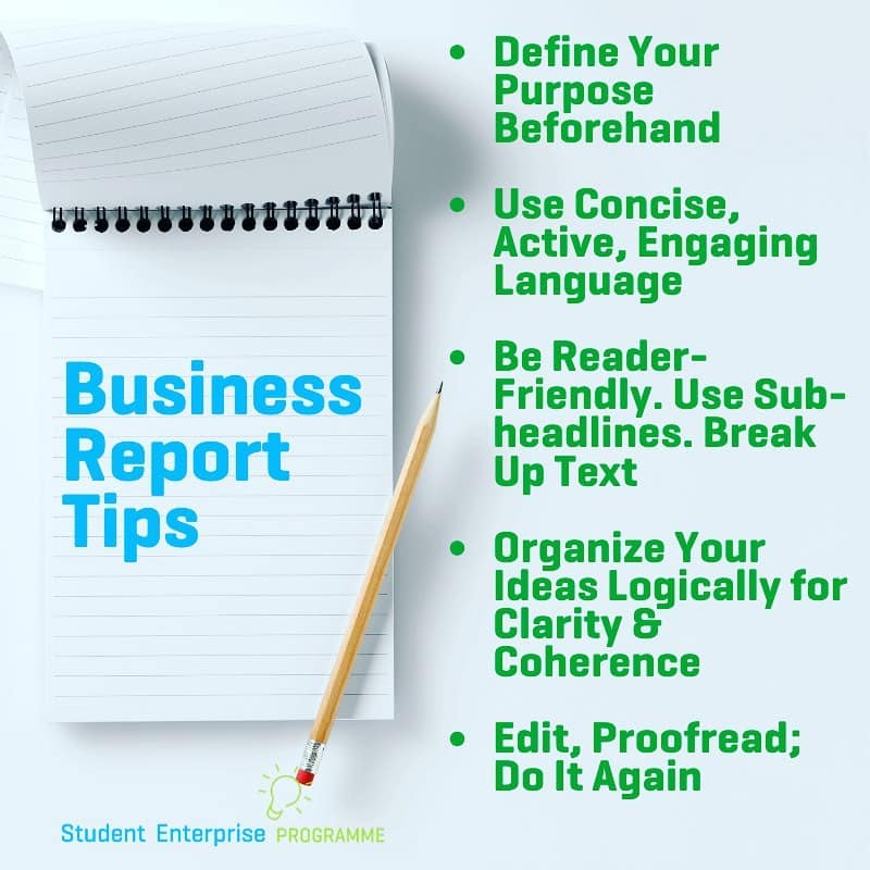 how to write a report