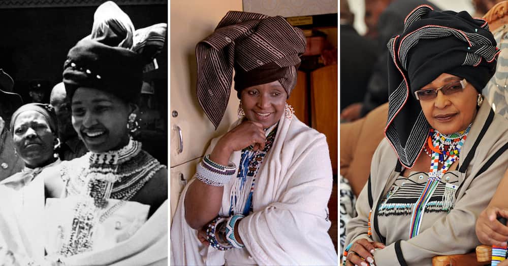 Winnie Madikizela-Mandela looked stunning in Xhosa attire