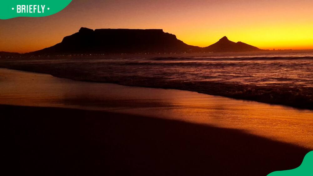 Sunset Beach in Cape Town