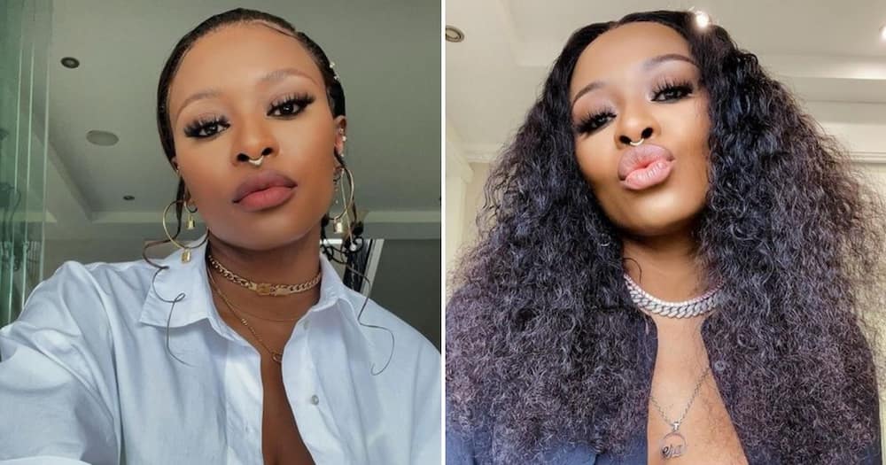 DJ Zinhle's real fans defended her no makeup look