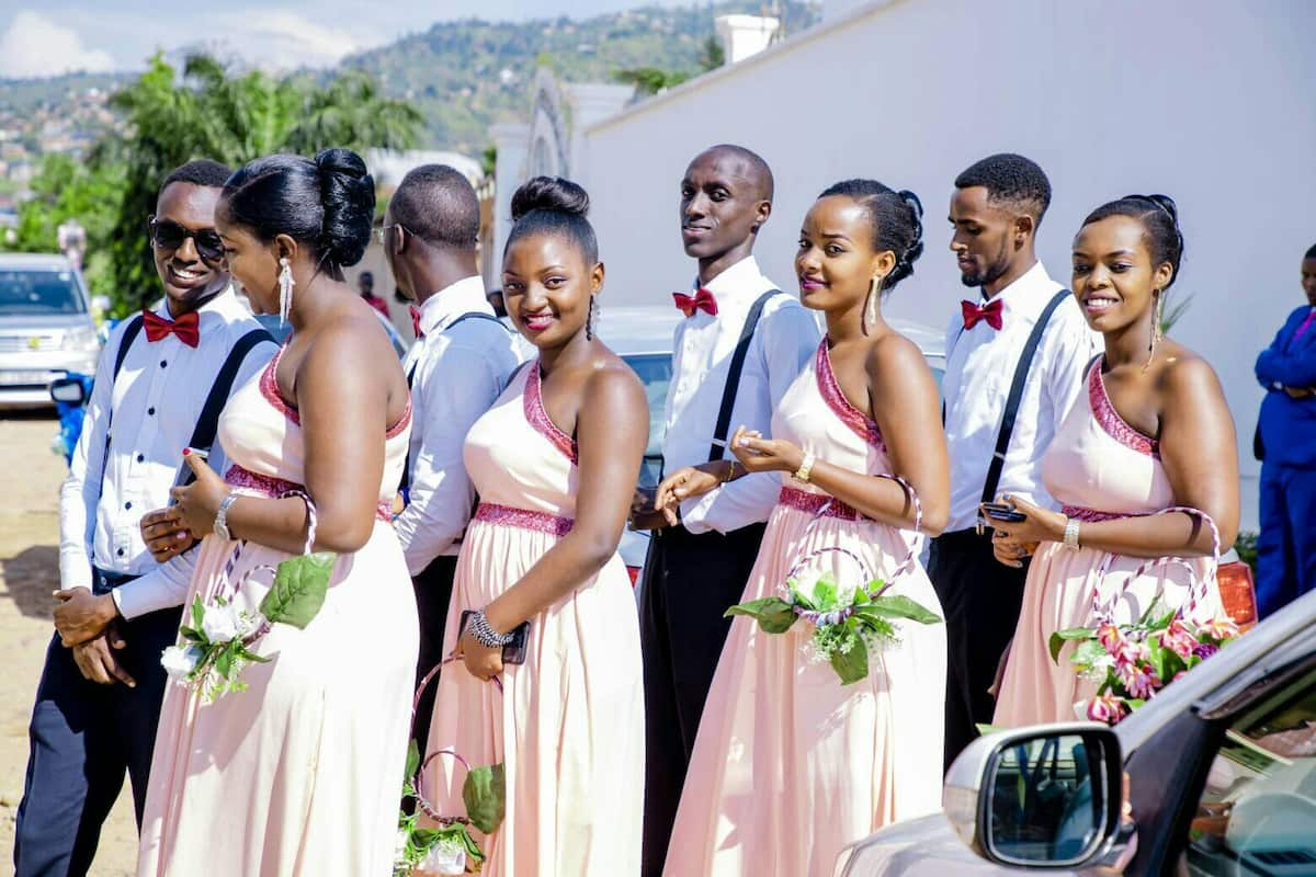 Traditional wedding dresses for on sale bridesmaids